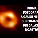 Prima fotografie a găurii negre supermasive din galaxia noastră!