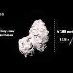 How big is Rosetta compared with the comet?