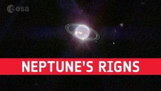 The James Webb Space Telescope captures Neptune’s rings #shorts