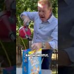 Leaf Blower Breakfast Trick