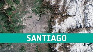 Santiago, Chile | Earth from Space