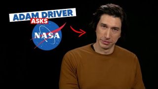 Adam Driver Asks NASA About Asteroids