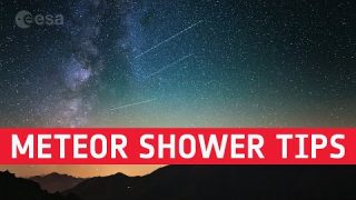 How to watch a meteor shower ☄️ #shorts