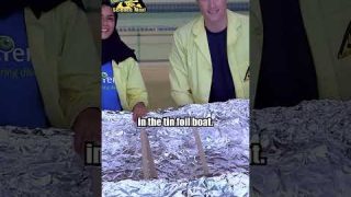 Another Tinfoil Boat Attempt | Science Max