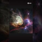 Zoom into Rho Ophiuchi cloud complex 🔍 #shorts