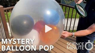 Mystery Balloon Pop Science