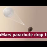 ExoMars low-altitude parachute drop test