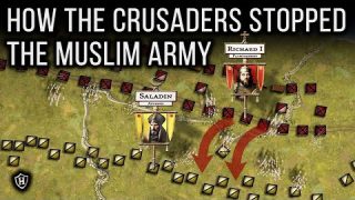 Battle of Arsuf, 1191 ⚔️ How did the Crusaders stop Saladin’s Muslim Army? ⚔️ Third Crusade (Part 2)