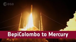 BepiColombo: preparations & launch (timelapse)