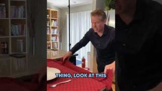 The Tablecloth Pull Trick