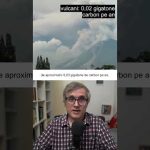 Cât CO2 avem de la vulcani?