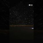 Hypnotic stars view from the International Space Station 💫 #shorts