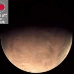 Full orbit: How an astronaut will view Mars from orbit – with distance counter