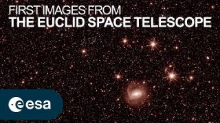 Euclid’s first images: the dazzling edge of darkness