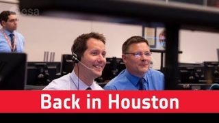 Thomas Pesquet back in Houston