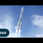 Ariane 6 launch animation