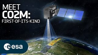 Tracking human emissions from space