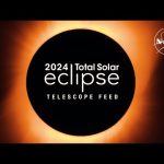 2024 Total Solar Eclipse: Through the Eyes of NASA (Telescope Feed)