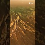 POV: Huygens probe landing on Titan