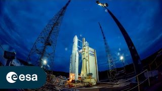 Final Ariane 5 liftoff | Launch preparation timelapse