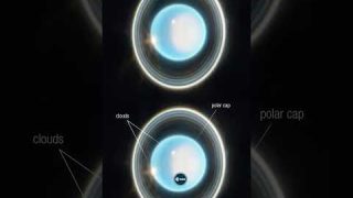 Webb shares new image of Uranus 🔭 #webb #space #uranus