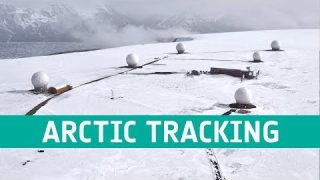 Tracking satellites from the Arctic