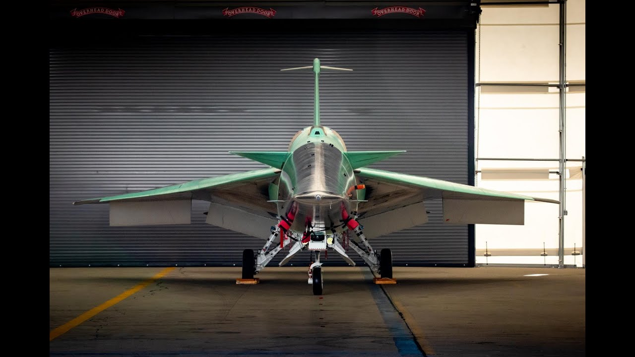 Rollout of the X-59 Quesst Supersonic Plane (Official NASA Broadcast ...