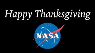 Happy Thanksgiving from NASA