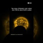 Proba-2 sees the Moon eclipse the Sun ☀️ #shorts