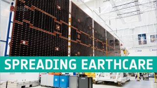 Spreading EarthCARE’s solar wing