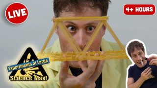 🍝 PASTA BRIDGE, SLIME EXPERIMENTS & MORE SCIENCE EXPERIMENTS | LIVE | Science Max