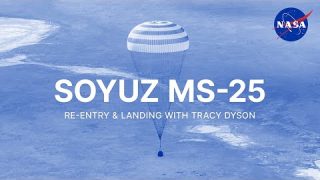 Soyuz MS-25 Reentry and Landing with Tracy Dyson