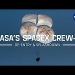 NASA’s SpaceX Crew-8 Re-entry and Splashdown
