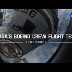 NASA’s Boeing Crew Flight Test Undocking