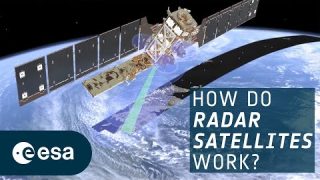 How do radar satellites work?