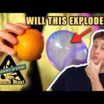 Orange Makes Balloon Explode! | How Is This Possible?! | Acids and Polymers | Science Max