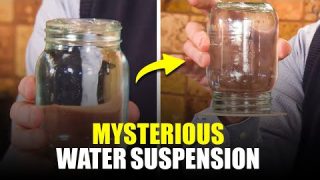 Mysterious Water Suspension