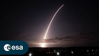 Liftoff of Sentinel-2C on the last Vega rocket