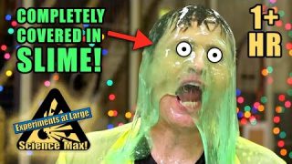 Scientist Gets Completely Covered in Slime! | Full Episodes | Science Max #Slime