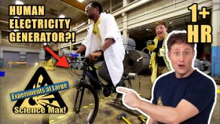 Human Powered Electric Generator | How Much Power? | Full Episodes | Science Max #Electricity