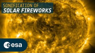 See and hear three years of solar fireworks