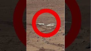 Rover tracks on Mars!