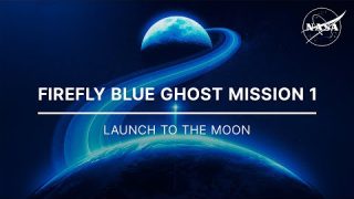 Firefly Blue Ghost Mission 1 Launch to the Moon (Official NASA Broadcast)