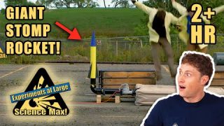 CRAZY EXPERIMENTS | Stomp Rocket and Air Pressure | Full Episodes | Science Max