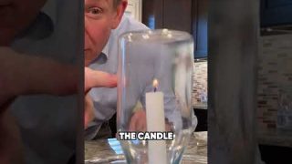 Why Does the Candle Suck In the Water?