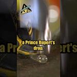 Why Isn’t The Glass Breaking?! | Prince Rupert’s Drop | Science Max #shorts #youtubeshorts