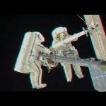 Space walks in 3D and other recent imagery from the ISS