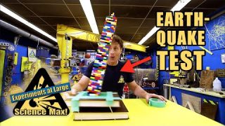 Simulating Earthquakes with a Shaker Table | Home Science Experiments | Science Max