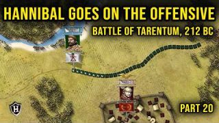 Hannibal’s new offensive in southern Italy – Battle of Tarentum 212 BC – Second Punic War (Part 20)