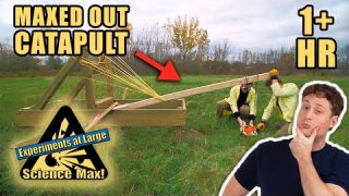 CRAZY EXPERIMENTS | Maxing Out a Catapult | Full Episodes | Science Max